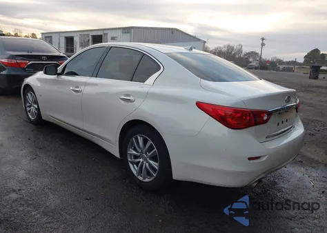 2015 Infiniti Q50 z USA, uszkodzony, nr VIN JN1BV7AP9FM341254